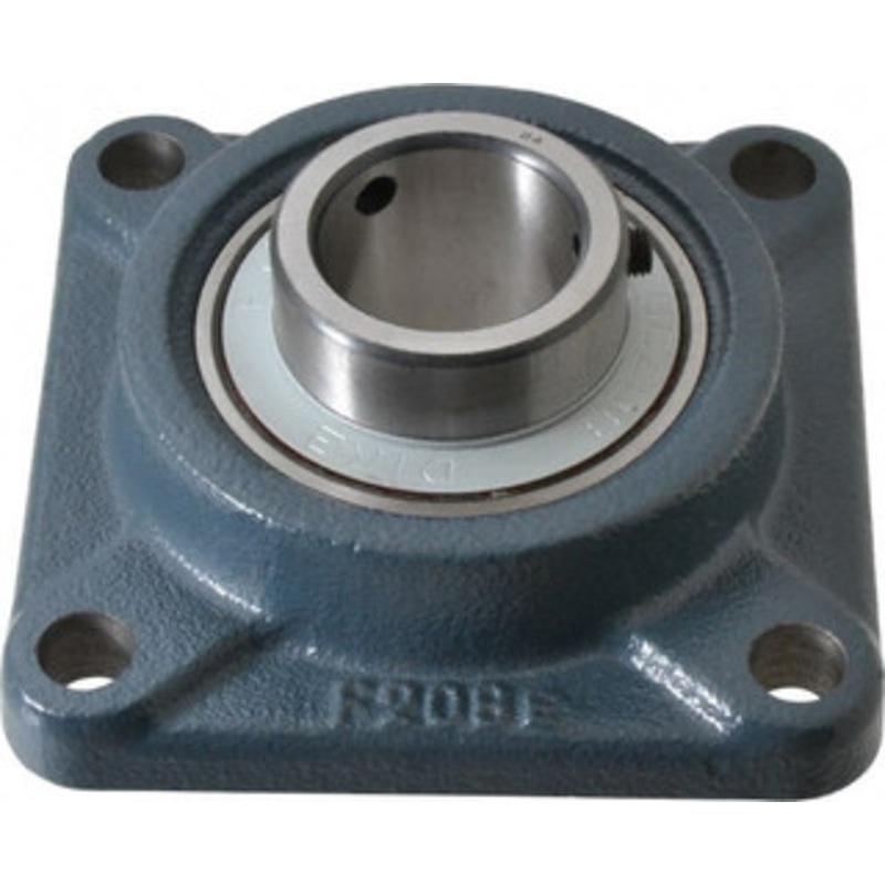 Value Collection 1-1/2 ID, 5-1/8 OAW x 5-1/8 OAL x 5-1/8 OAH 4-Bolt High Temperature Flange Bearing 4,000 Lb Static Cap, 6,400 Lb Dyn Cap, 4 Btw Mnt Hole Ctrs, 53/64 Base-to-Ctr Ht, Cast Iron UCF208-24HT – 05600341