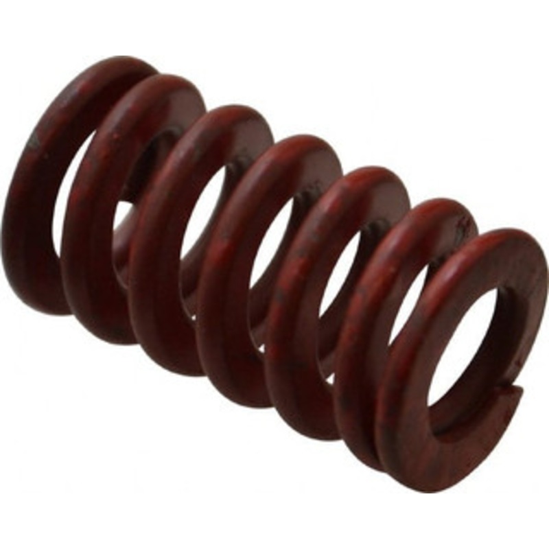 Associated Spring Raymond 3/4 Hole Diam, 3/8 Rod Diam, 1-1/4 Free Length, Red Die Spring 175.8 Lb Max Deflection, 0.46 Max Deflection, Medium Heavy Duty, Chromium Alloy Steel 104-405 – 07661580