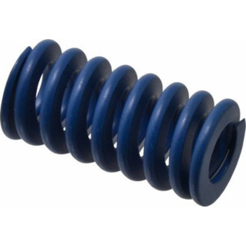 Associated Spring Raymond 32mm Hole Diam, 16mm Rod Diam, 2-1/2 Free Length, Blue Die Spring 2376 N Max Deflection, 24mm Max Deflection, Medium Duty, Chromium Alloy Steel 204-610 – 67899963