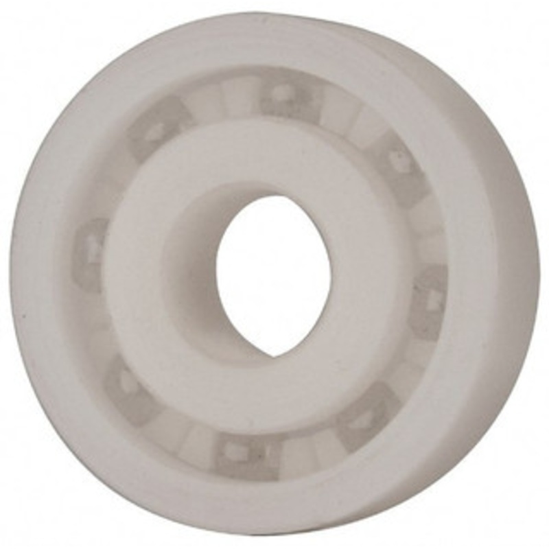 Made in USA 10mm Bore Diam, 30mm OD, Open Plastic Race Radial Ball Bearing 9mm Wide, 1 Row, Round Bore, 43 Lb Static Capacity, 55 Lb Dynamic Capacity A6200-G – 35437581