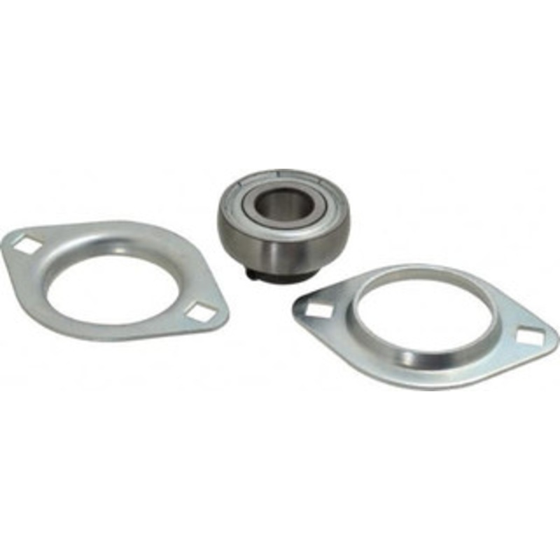 Value Collection 3-17/32 OAL2-Bolt Flange 1560 Lb Dyn Cap, Steel SBPFL204-12 – 35432269