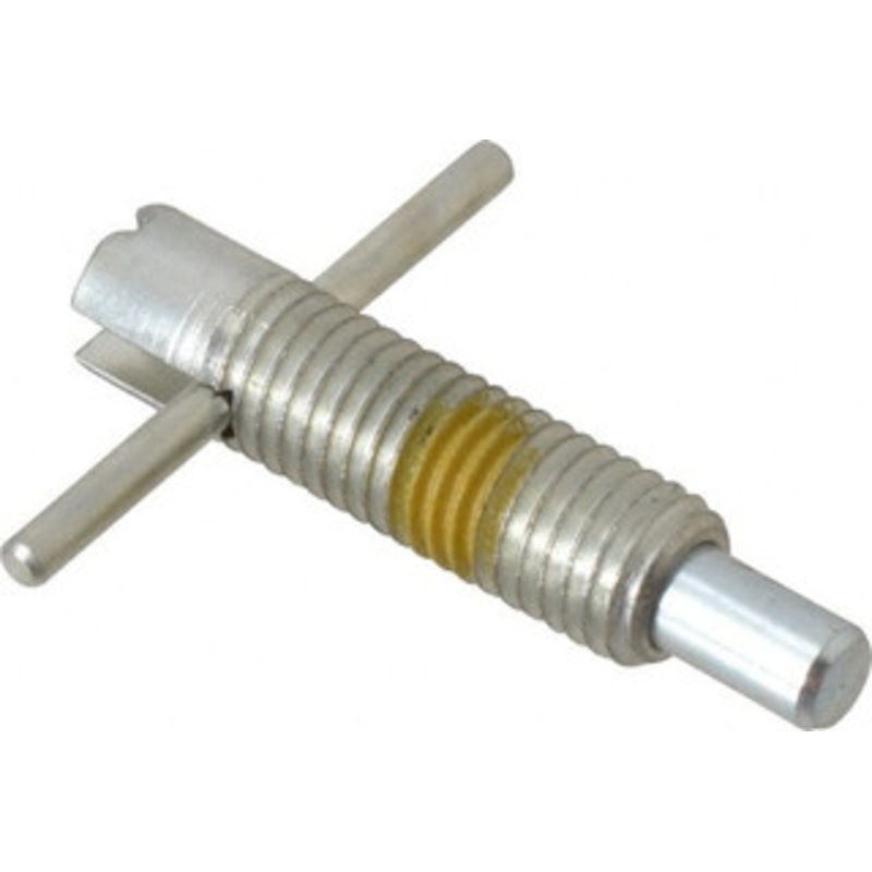 Vlier 5/8-11 Thread, 2-1/2 Body Length, 5/8 Plunger Projection, 3/8 Plunger Diam, Steel, Locking T Handle Plunger 1.7 Thread Length, 2-1/2 Handle Length, 2.38 Plunger Length, 2-1/2 Lb Initial End Force, 5 Lb Final End Force FRT625P – 62124359