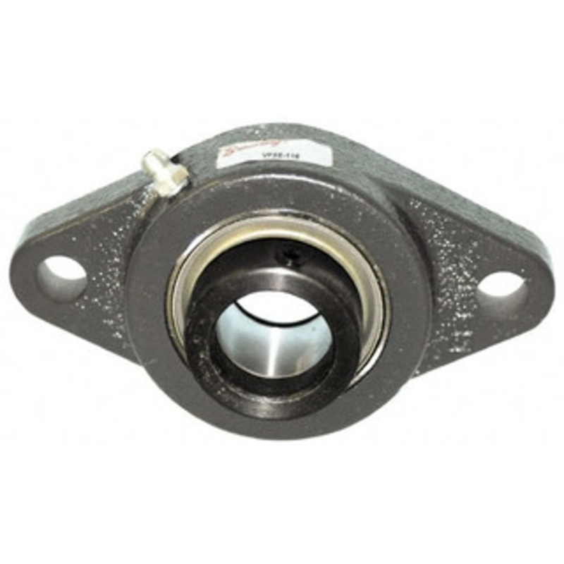 Browning VF2E-220 1-1/4 ID, 6-1/8 OAL x 3-5/8 OAH 2-Bolt Flange 3,493 Lb Static Cap, 5,782 Lb Dyn Cap, 5-1/8 Btw Mnt Hole Ctrs, Cast Iron VF2E-220 – 85365658