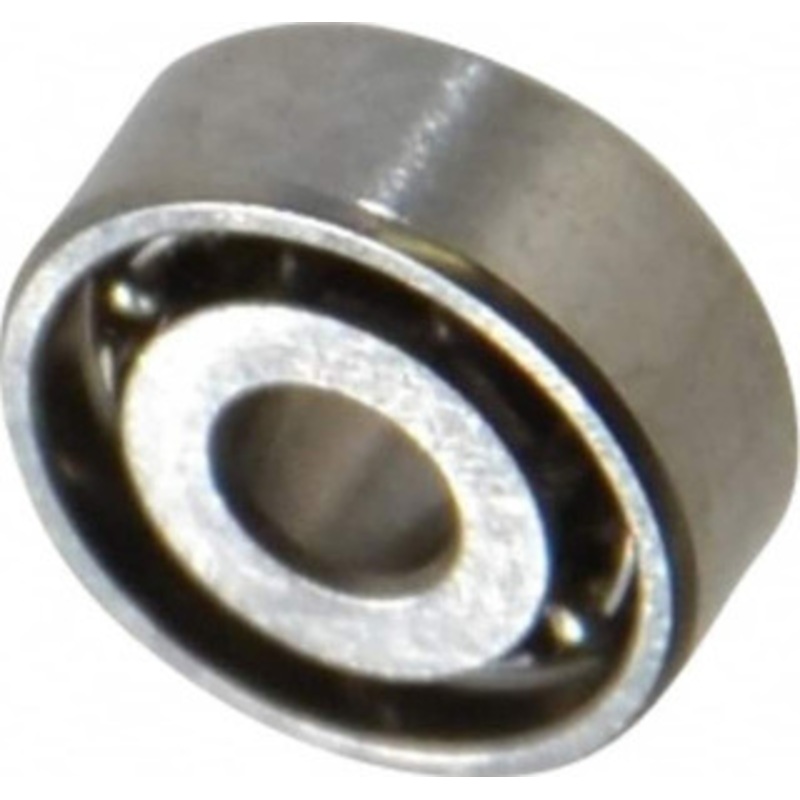 Value Collection 5/64 Bore Diam, 1/4 OD, Open Miniature Radial Ball Bearing 3/32 Wide, 1 Row, Round Bore, 23 Lb Static Capacity, 70 Lb Dynamic Capacity SR1-4 – 35380435