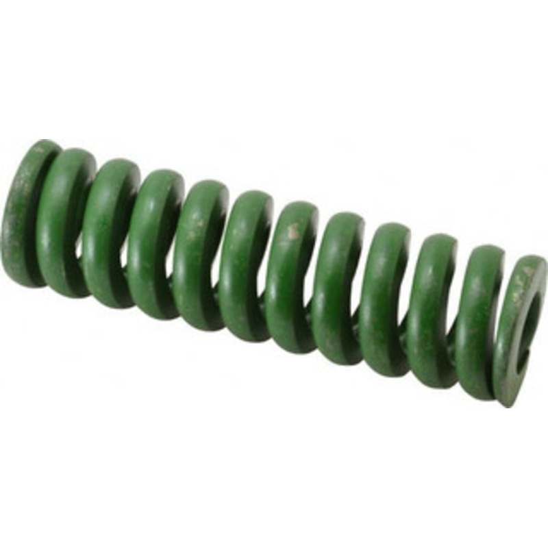 Associated Spring Raymond 1-1/2 Hole Diam, 3/4 Rod Diam, 5 Free Length, Green Die Spring 1700 Lb Max Deflection, 1.25 Max Deflection, Extra Heavy Duty, Chromium Alloy Steel 106-720 – 07663925