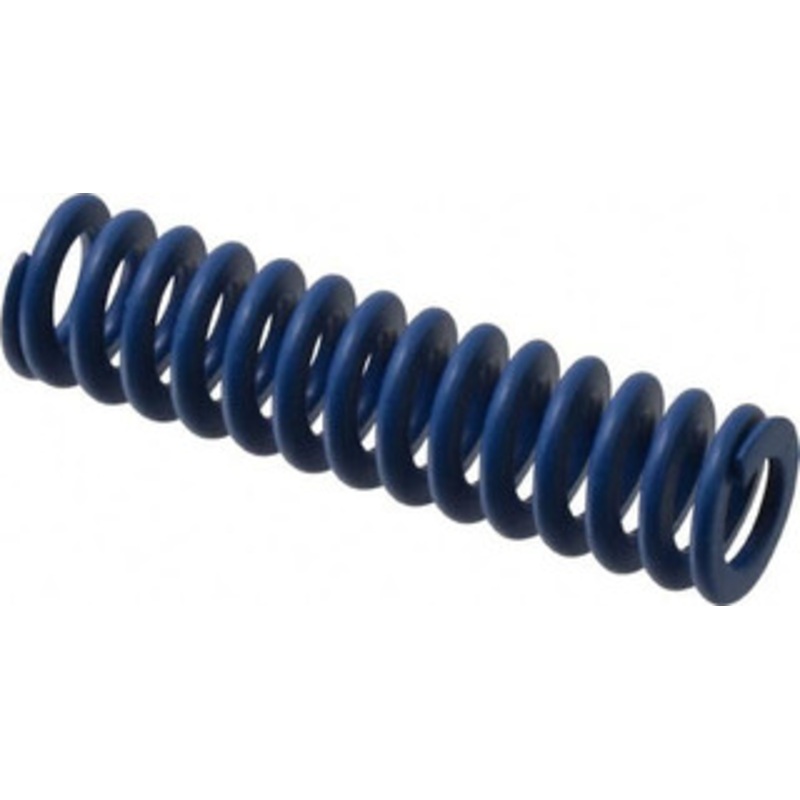 Associated Spring Raymond 20mm Hole Diam, 10mm Rod Diam, 3 Free Length, Blue Die Spring 702.8 N Max Deflection, 28mm Max Deflection, Medium Duty, Chromium Alloy Steel 204-412 – 67899690