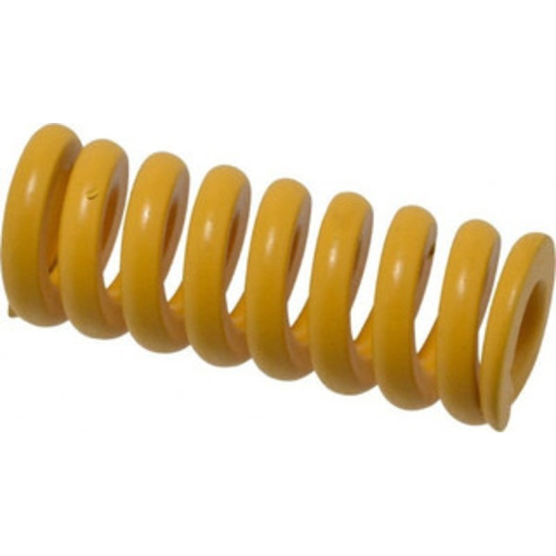Associated Spring Raymond 25mm Hole Diam, 12.5mm Rod Diam, 2-1/2 Free Length, Yellow Die Spring 2576 N Max Deflection, 16mm Max Deflection, Extra Strong, Chromium Alloy Steel 206-510 – 67901876