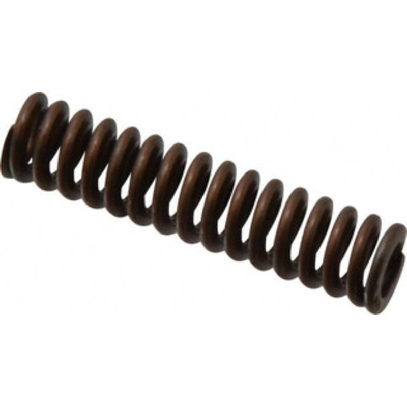 Associated Spring Raymond 3/8 Hole Diam, 3/16 Rod Diam, 1-1/2 Free Length, Gold Die Spring 36 Lb Max Deflection, 0.45 Max Deflection, Heavy Duty, Chromium Alloy Steel 105-106 – 07662299