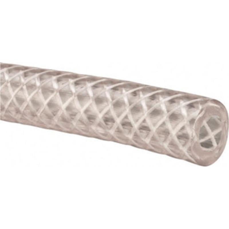 Made in USA 5/16 ID x 17/32 OD, 7/64 Wall Thickness, Cut to Length (100 ft. Standard Length) PVC Tube Clear, 280 Max psi, 80 Shore A Hardness SOH-004-7 – 48460042