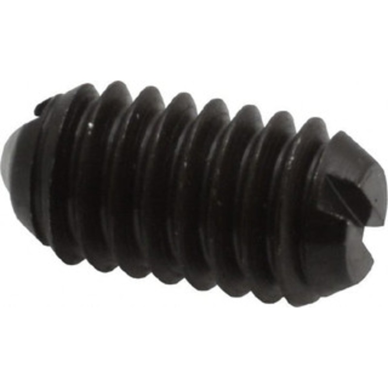Vlier 5/16-18, 0.156 Ball Diam, 0.578 Body Length, 0.04 Max Ball Reach, Threaded Ball Plunger Steel Body, Steel Ball, 4 Lb Initial End Force, 9 Lb Final End Force B56 – 62121082