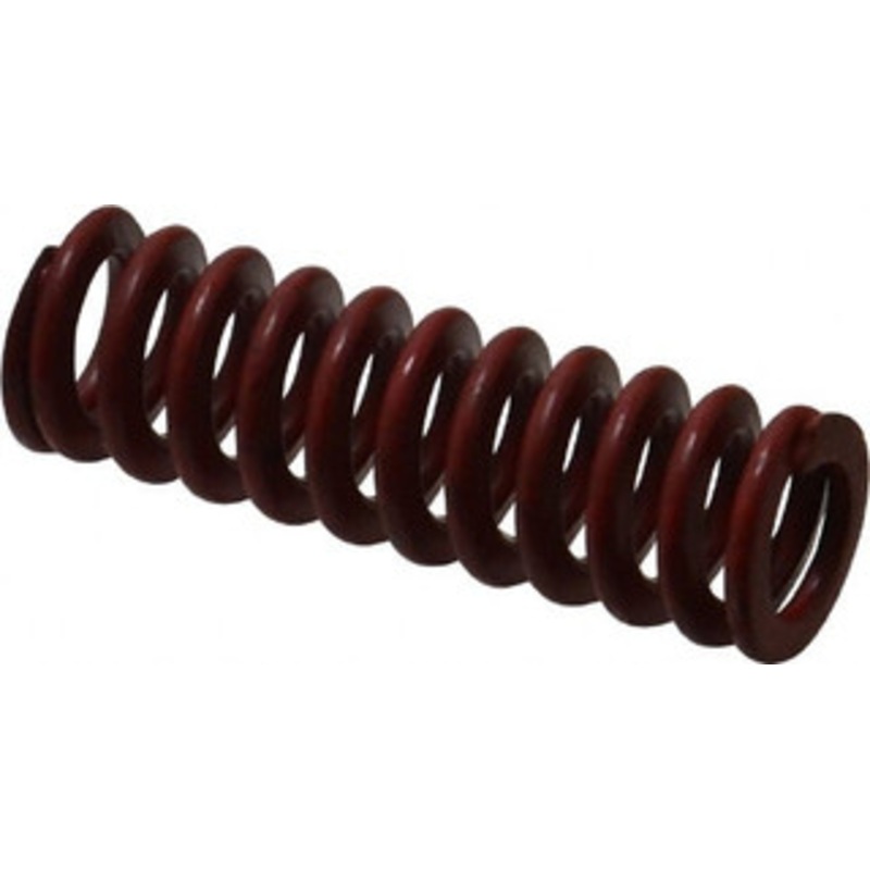 Associated Spring Raymond 1/2 Hole Diam, 9/32 Rod Diam, 1-1/2 Free Length, Red Die Spring 52.7 Lb Max Deflection, 0.56 Max Deflection, Medium Heavy Duty, Chromium Alloy Steel 104-206 – 07661408