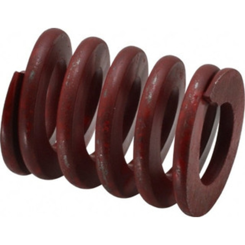 Associated Spring Raymond 1 Hole Diam, 1/2 Rod Diam, 1-1/4 Free Length, Red Die Spring 288.6 Lb Max Deflection, 0.46 Max Deflection, Medium Heavy Duty, Chromium Alloy Steel 104-505 – 07661721