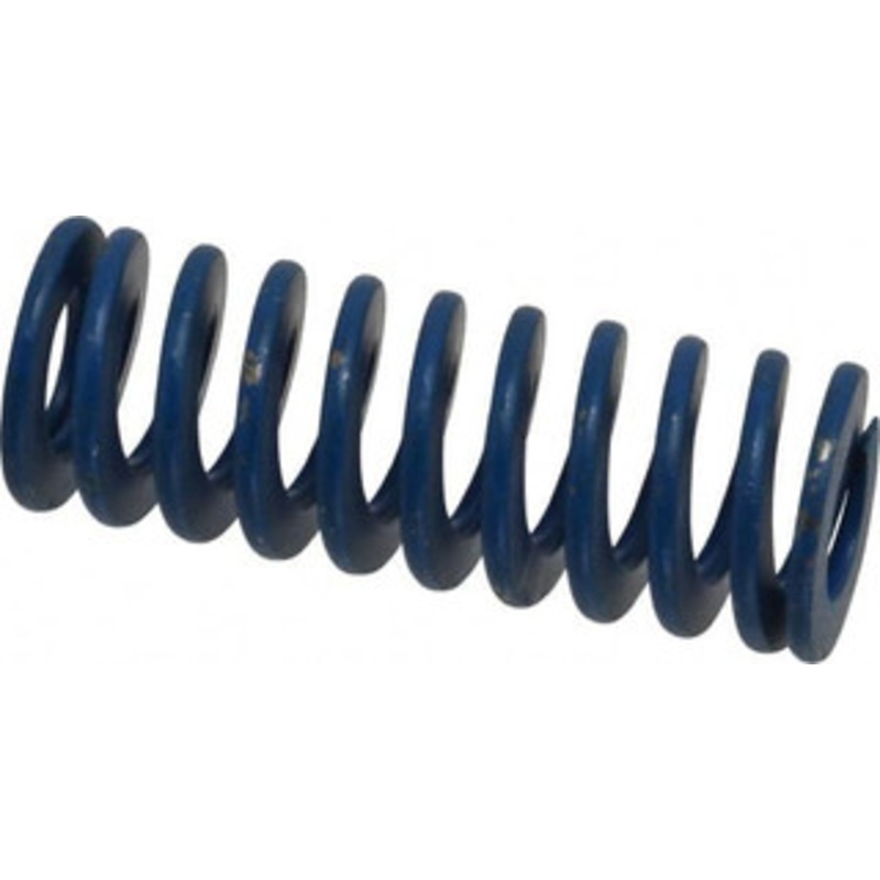 Associated Spring Raymond 3/4 Hole Diam, 3/8 Rod Diam, 2 Free Length, Blue Die Spring 144 Lb Max Deflection, 1 Max Deflection, Medium Duty, Chromium Alloy Steel 103-408 – 07660624