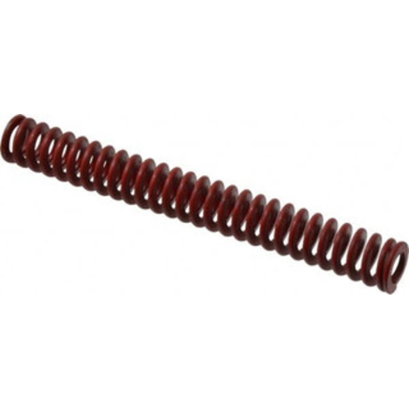 Associated Spring Raymond 3/4 Hole Diam, 3/8 Rod Diam, 6 Free Length, Red Die Spring 166.5 Lb Max Deflection, 2.22 Max Deflection, Medium Heavy Duty, Chromium Alloy Steel 104-424 – 07661697