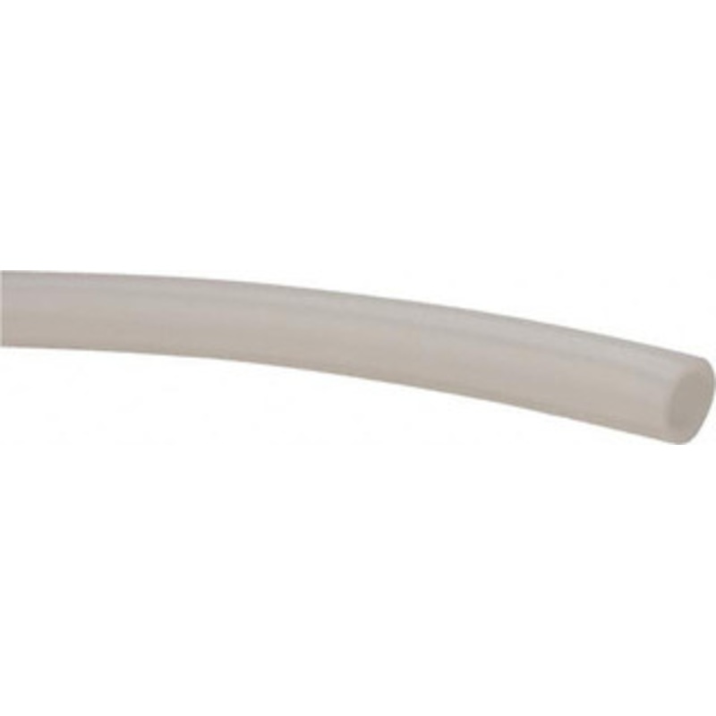 Value Collection 3/8 ID x 1/2 OD, 1/16 Wall Thickness, Cut to Length (50 ft. Standard Length) PTFE Tube Natural White, 60 Hardness TSPTFE050006250 – 48700629