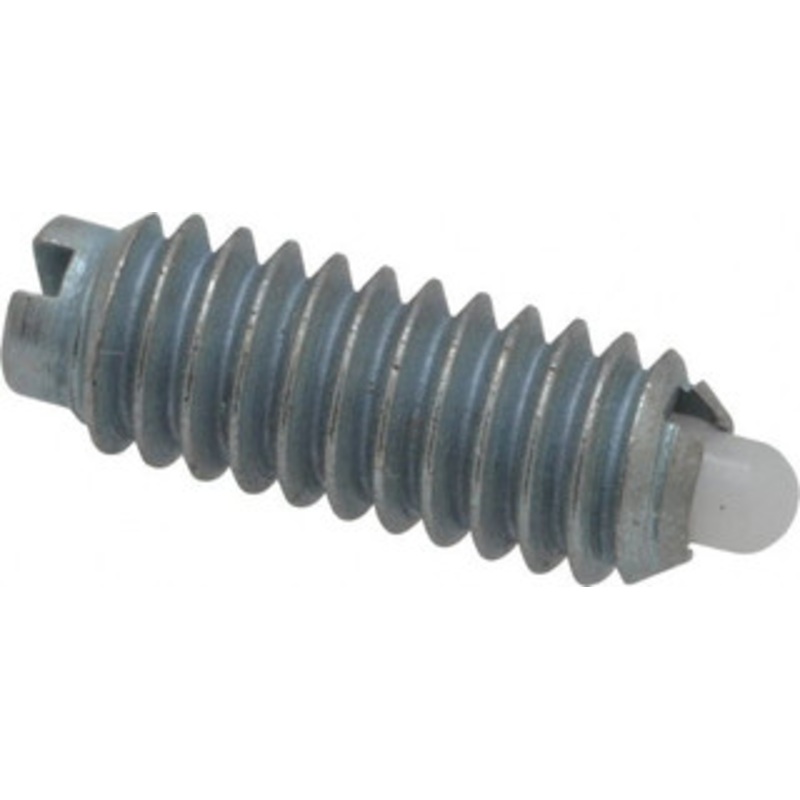 Vlier 8-32, 7/16 Thread Length, 0.052 Plunger Projection, Steel Threaded Spring Plunger 0.07 Max Plunger Diam, 0.437 Plunger Length, 0.5 Lb Init End Force, 1.5 Lb Final End Force NM51A – 62120357