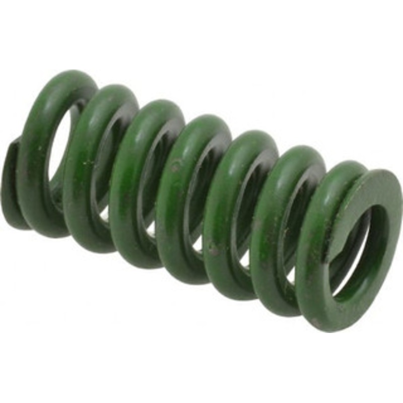 Associated Spring Raymond 5/8 Hole Diam, 11/32 Rod Diam, 1-1/4 Free Length, Green Die Spring 146.9 Lb Max Deflection, 0.31 Max Deflection, Extra Heavy Duty, Chromium Alloy Steel 106-305 – 07663420