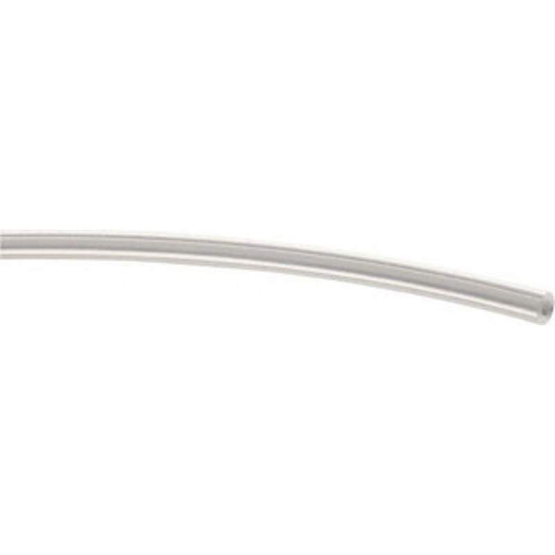 Made in USA 1/16 ID x 1/8 OD, 1/32 Wall Thickness, Cut to Length (50 ft. Standard Length) PTFE Tube Translucent, 55 Hardness TSPF35012503150 – 48701007