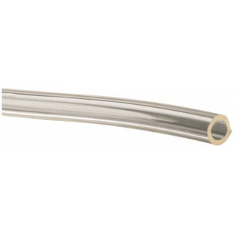 Made in USA 1/8 ID x 3/16 OD, 1/32 Wall Thickness, Cut to Length (100 ft. Standard Length) Ester Urethane Tube Natural, 70 Max psi, 85 Shore A Hardness 39002 – 74205519