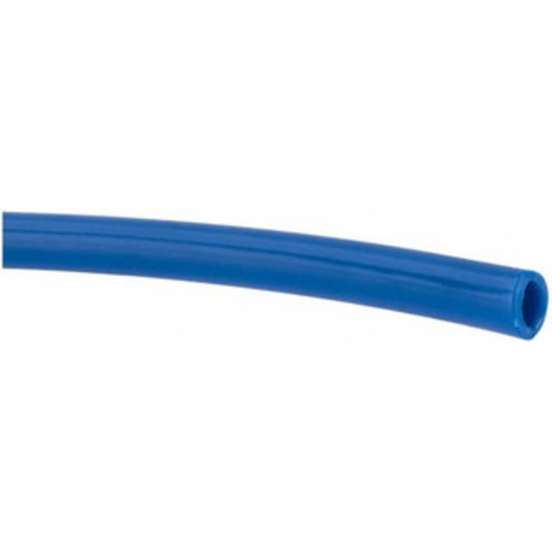 Made in USA 11/64 ID x 1/4 OD, 0.04 Wall Thickness, Cut to Length (100 ft. Standard Length) LLDPE Tube Blue, 205 Max psi, 44 Shore D Hardness 11046 – 74205238