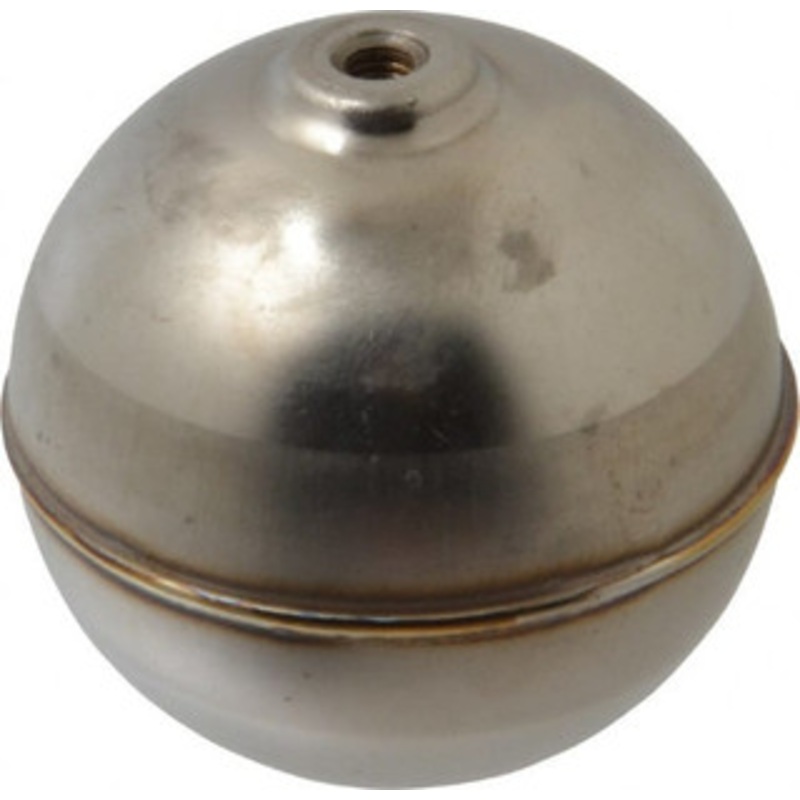 Made in USA 2 Diam, Spherical, Internal Connection, Metal Float 10-32 Thread, Stainless Steel, 1,000 Max psi, 22 Gauge RS42022IF – 07429483