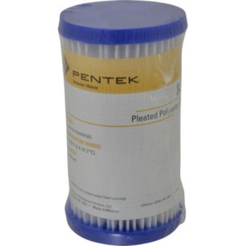 Pentair 2-5/8 OD, 30, Non-Woven Polyester Pleated Cartridge Filter 4-7/8 Long, Reduces Sediments 155031-43 – 71940332