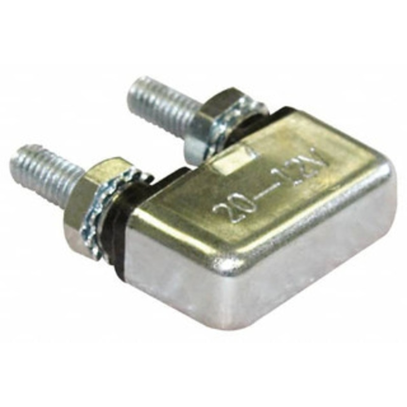 Value Collection 10 Amp Automotive Heavy Duty Stud Terminal Circuit Breaker 1.091 Long x 0.402 Wide 0.63 High CB128-10 – 65139610