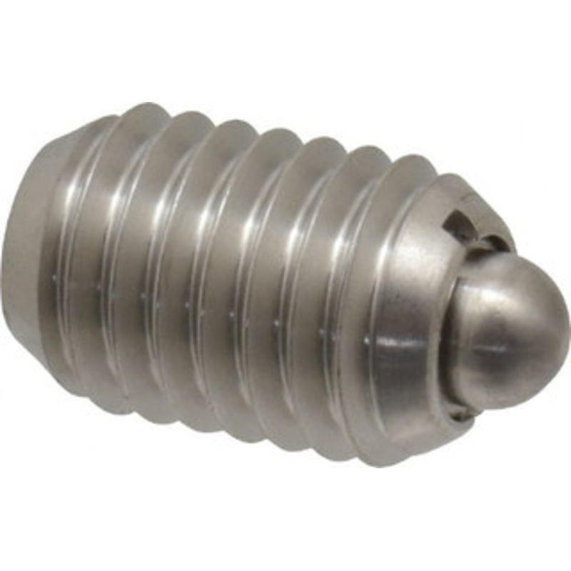 Vlier 1/2-13, 3/4 Thread Length, 0.151 Plunger Projection, Stainless Steel Threaded Spring Plunger 1/4 Max Plunger Diam, 0.75 Plunger Length, 5 Lb Init End Force, 28 Lb Final End Force SSM60 – 62120266