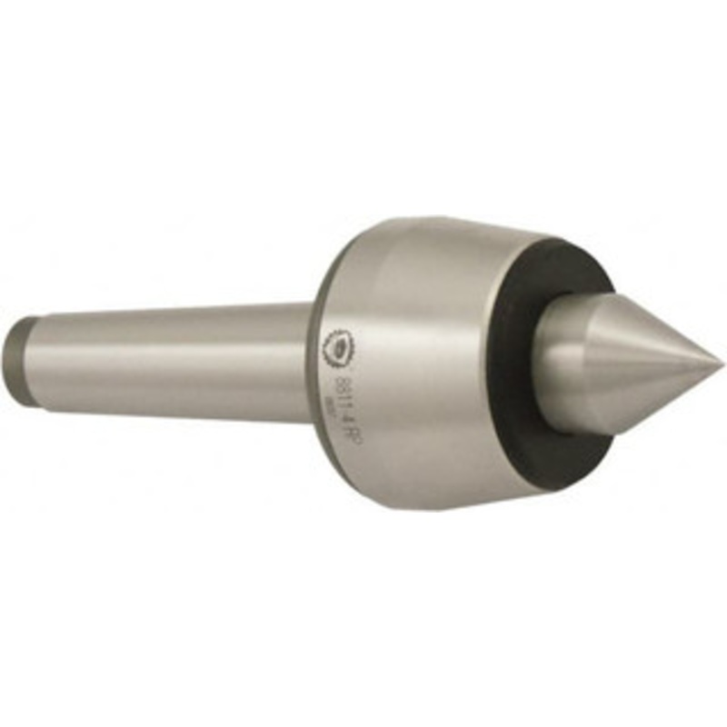 Bison MT5 Morse Taper Shank, 85mm Head Diam, Live Center 2,500 Max RPM, 40mm Point Diam, 1.73 Point Len, 4,190 Lb Max Workpc, Standard Point 7-565-105 – 30520449