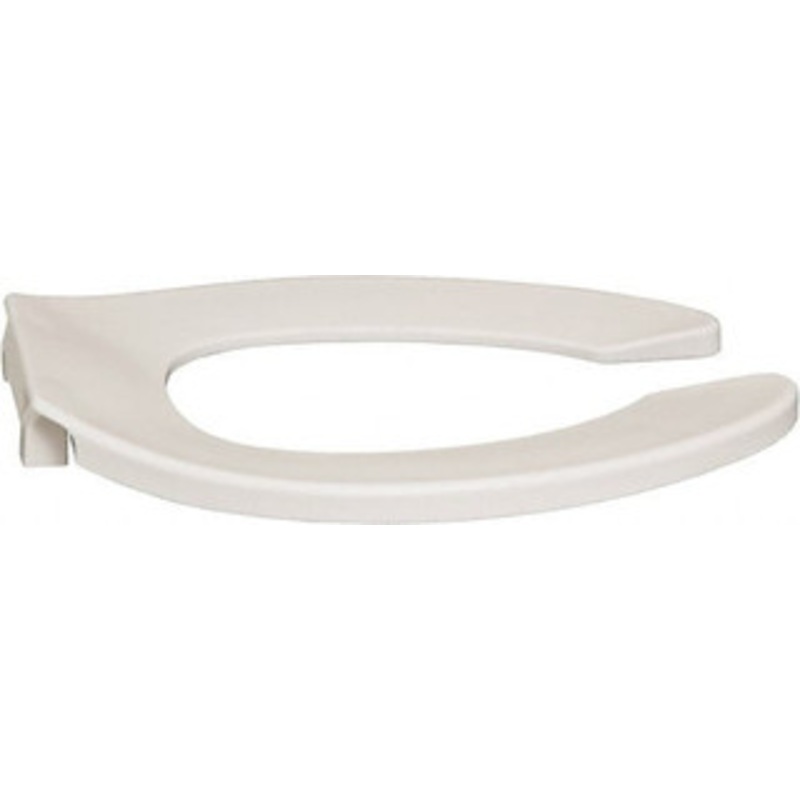 Centoco 17.88 Inch Long, 1 Inch Inside Width, Polypropylene, Elongated, Open Front without Cover, Toilet Seat 14 Inch Outside Width, Residential, Commercial, Health Care, Industrial, Institutional Installation, White 550STSCC-001 – 92907393