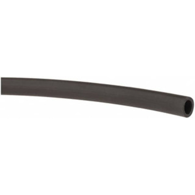 Made in USA 1/4 ID x 3/8 OD, 1/16 Wall Thickness, Cut to Length (50 ft. Standard Length) TPE Tube Black, 64 Shore A Hardness 60007 – 74204405