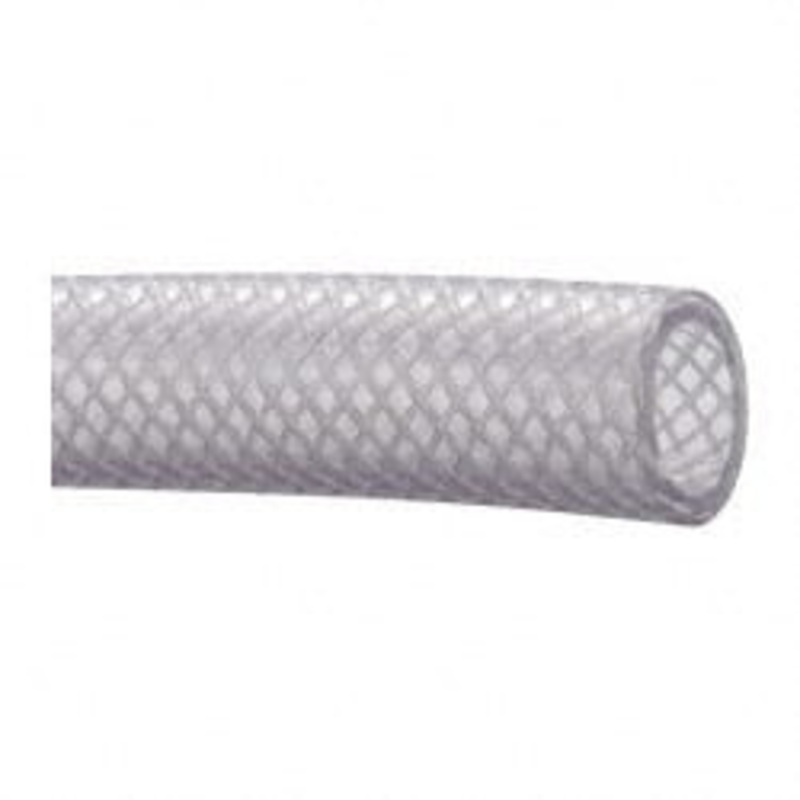 Made in USA 3/4 ID x 1.024 OD, 9/64 Wall Thickness, Cut to Length (100 ft. Standard Length) PVC Tube Clear, 150 Max psi, 80 Shore A Hardness SOH-008-7 – 48460109