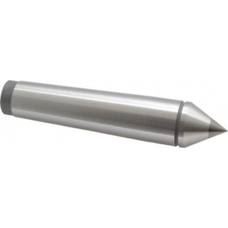 Value Collection 1.24 Head Diam, Carbide-Tipped Steel Standard Point Solid Dead Center 4MT Morse Taper, 1.24 Point Diam, 6-5/16 OAL 3-550-020P – 00081042