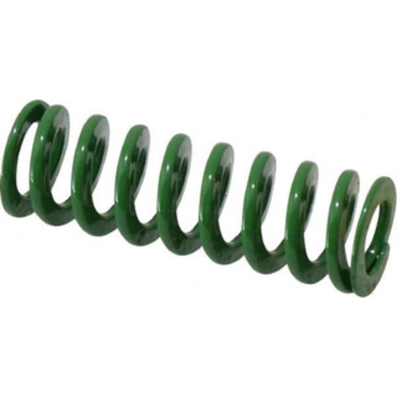 Danly 1/2 Hole Diam, 9/32 Rod Diam, 1-1/2 Free Length, Green Die Spring 7.8 Lb Max Deflection, 0.6 Max Deflection, Light Duty, Chromium Vanadium Steel 9-0806-11 – 76010230