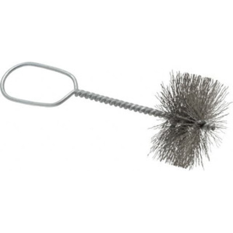 Schaefer Brush 2-1/4 Inch Actual Brush Diameter, 2 Inch Inside Diameter, Carbon Steel, Plumbing, Hand Fitting and Cleaning Brush 2-1/8 Refrigeration Outside Diameter, 1 Inch Brush Length, 15/16 Inch Trim Length, 0.01 Wire 00552-6 – 48788921