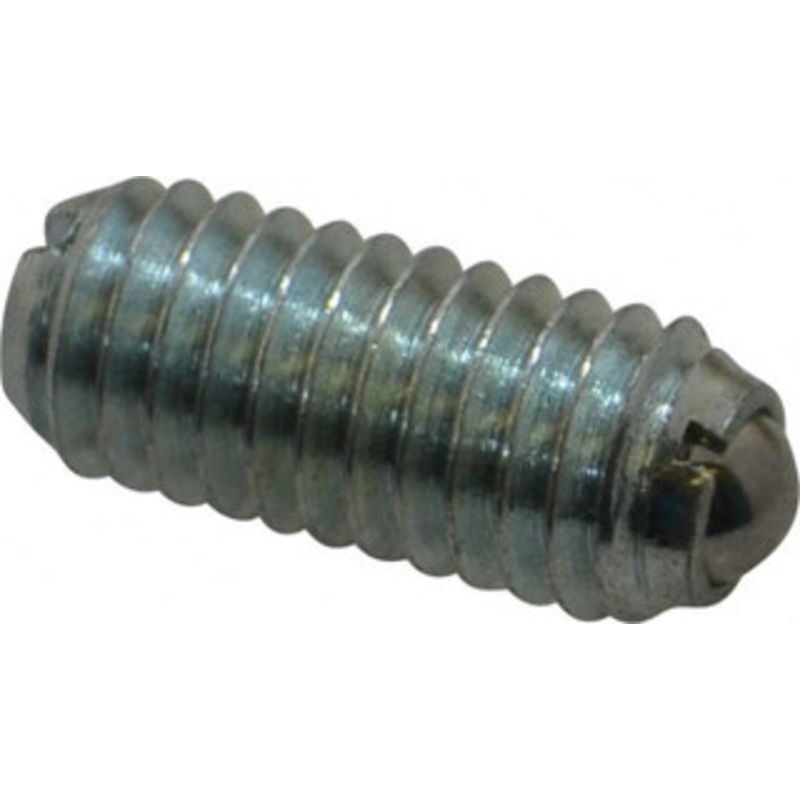 Vlier M6x1.0, 3.5mm Ball Diam, 14mm Body Length, 1mm Max Ball Reach, Threaded Ball Plunger Steel Body, Steel Ball, 0.45 Lb Initial End Force, 1.35 Lb Final End Force BML6A – 62122098