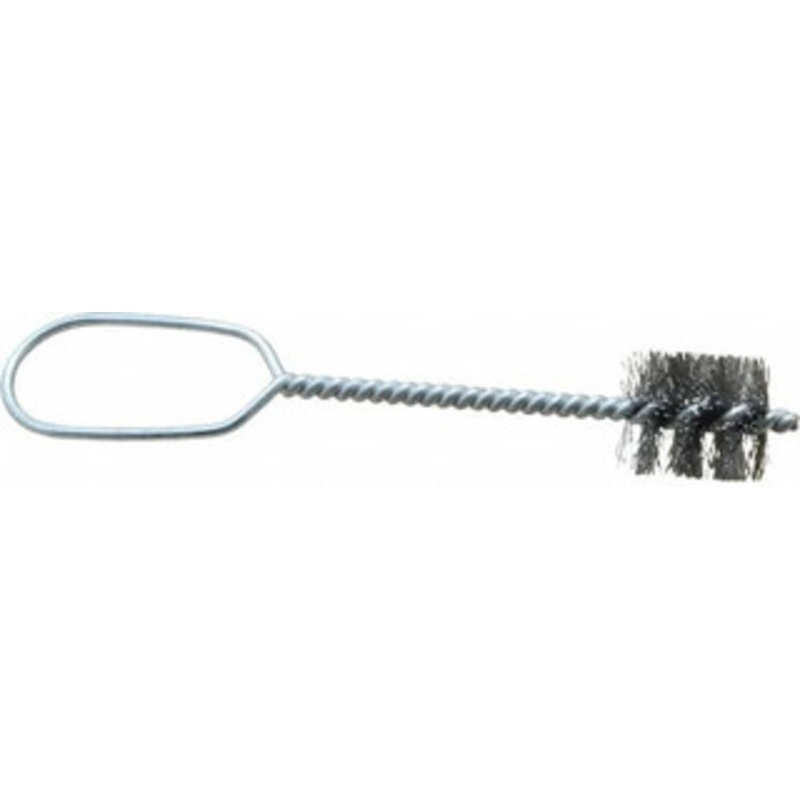 Schaefer Brush 15/16 Inch Actual Brush Diameter, 3/4 Inch Inside Diameter, Carbon Steel, Plumbing, Hand Fitting and Cleaning Brush 7/8 Refrigeration Outside Diameter, 1 Inch Brush Length, 13/32 Inch Trim Length, 0.008 Wire 00548-12 – 48788889