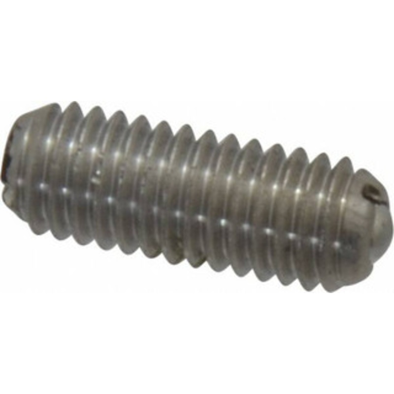 Vlier 10-32, 0.094 Ball Diam, 0.513 Body Length, 0.025 Max Ball Reach, Threaded Ball Plunger Stainless Steel Body, Stainless Steel Ball, 1.5 Lb Initial End Force, 3 Lb Final End Force, Locking Element SSB52P – 62121512