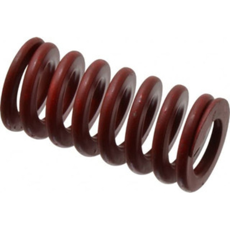 Associated Spring Raymond 1-1/2 Hole Diam, 3/4 Rod Diam, 3 Free Length, Red Die Spring 692.6 Lb Max Deflection, 1.11 Max Deflection, Medium Heavy Duty, Chromium Alloy Steel 104-712 – 07662042