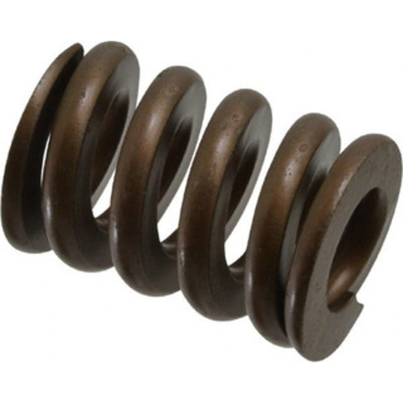 Associated Spring Raymond 1-1/4 Hole Diam, 5/8 Rod Diam, 1-3/4 Free Length, Gold Die Spring 953.4 Lb Max Deflection, 0.53 Max Deflection, Heavy Duty, Chromium Alloy Steel 105-607 – 07662851