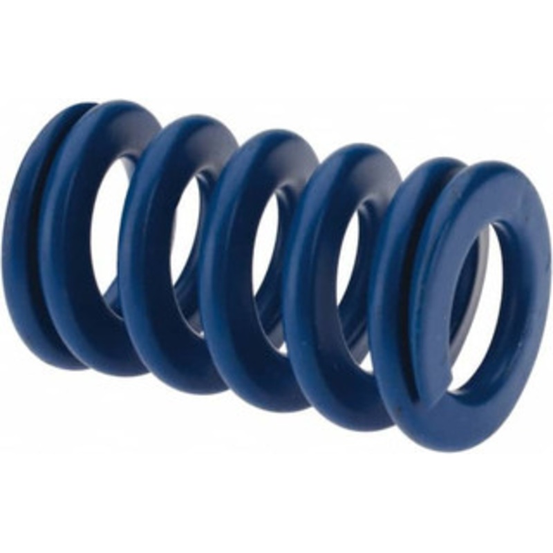Associated Spring Raymond 20mm Hole Diam, 10mm Rod Diam, 1-1/4 Free Length, Blue Die Spring 871.2 N Max Deflection, 12mm Max Deflection, Medium Duty, Chromium Alloy Steel 204-405 – 67899641