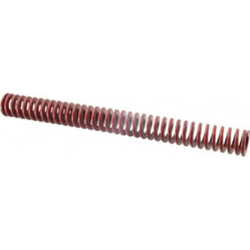 Associated Spring Raymond 1-1/4 Hole Diam, 5/8 Rod Diam, 12 Free Length, Red Die Spring 550.6 Lb Max Deflection, 4.44 Max Deflection, Medium Heavy Duty, Chromium Alloy Steel 104-648 – 07662018