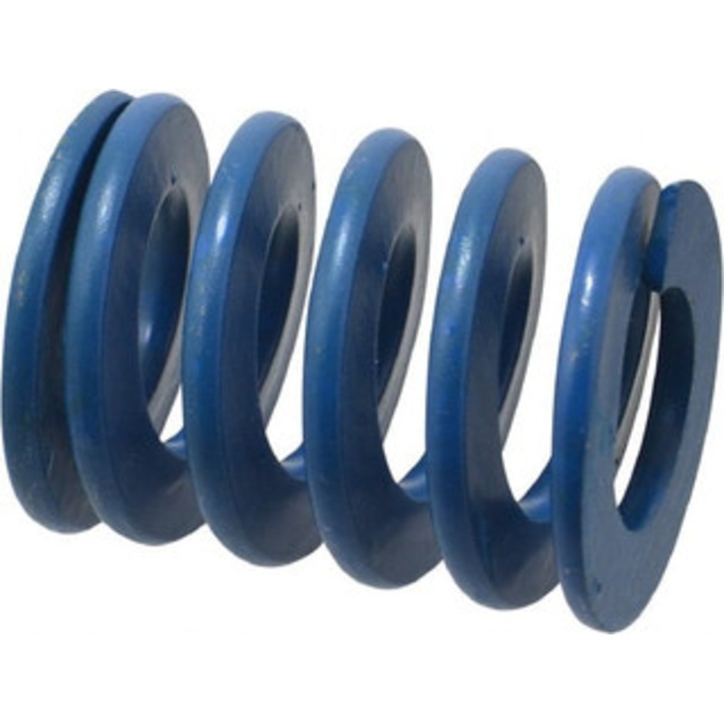 Associated Spring Raymond 2 Hole Diam, 1 Rod Diam, 2-1/2 Free Length, Blue Die Spring 1250 Lb Max Deflection, 1.25 Max Deflection, Medium Duty, Chromium Alloy Steel 103-810 – 07661184