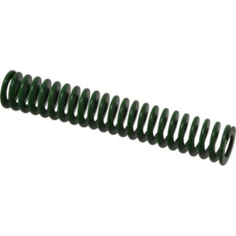 Associated Spring Raymond 20mm Hole Diam, 10mm Rod Diam, 4-1/2 Free Length, Green Die Spring 501.4 N Max Deflection, 46mm Max Deflection, Light Duty, Chromium Alloy Steel 203-418 – 67898650