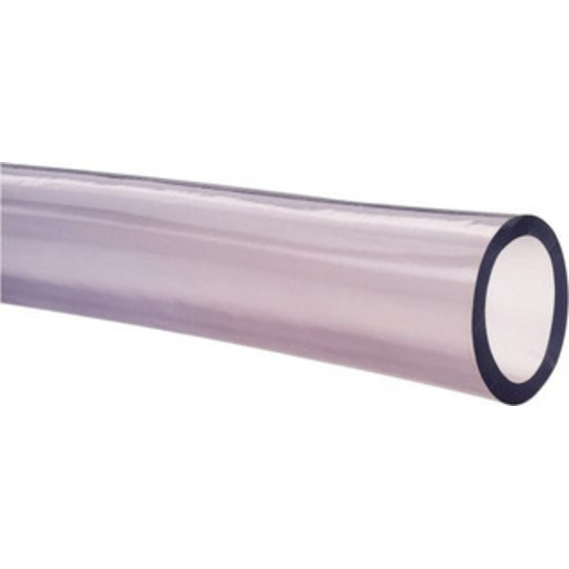 Made in USA 1-1/2 ID x 2 OD, 1/4 Wall Thickness, Cut to Length PVC Tube Clear, 40 Max psi, 68 Shore A Hardness SOF-079 – 79815429