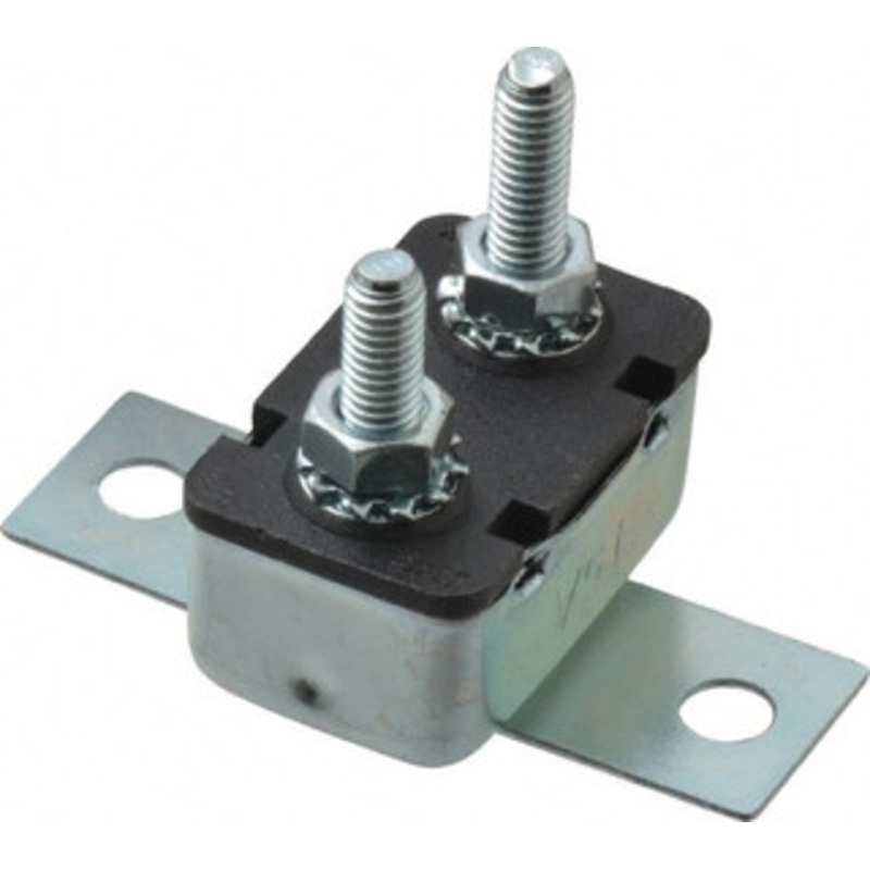 Value Collection 15 Amp Automotive Heavy Duty Stud Terminal Circuit Breaker Crosswise Bracket Mount, 1.259 Long x 0.838 Wide 0.652 High CB130-15 – 65139768