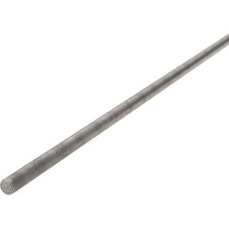 Value Collection 3/8-24 x 3 ft. Low Carbon Steel Threaded Rod Uncoated, UNF BD-CD559450 – 81010936