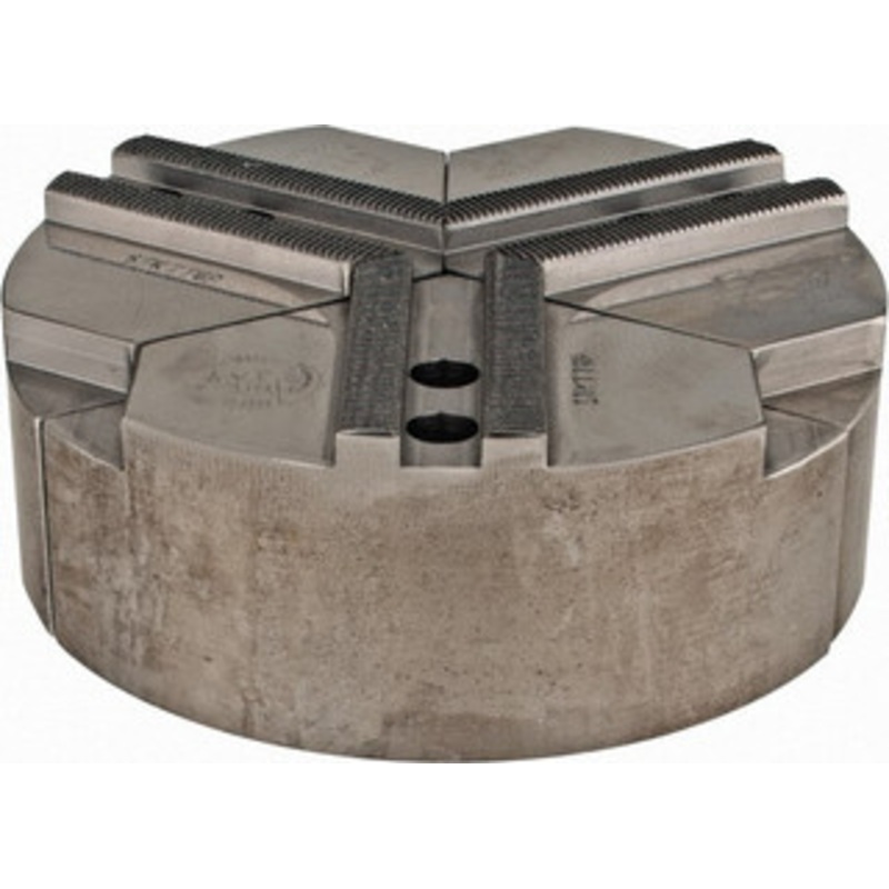 Abbott Workholding 1.5mm x 60 Serrated Attachment, Round Soft Lathe Chuck Jaw 3 Jaws, Steel, 0.7874 Btw Mount Hole Ctrs, 6 Wide x 2 High, 0.4724 Groove, 0.3937 & 10mm Fastener STKTT6P – 66155029
