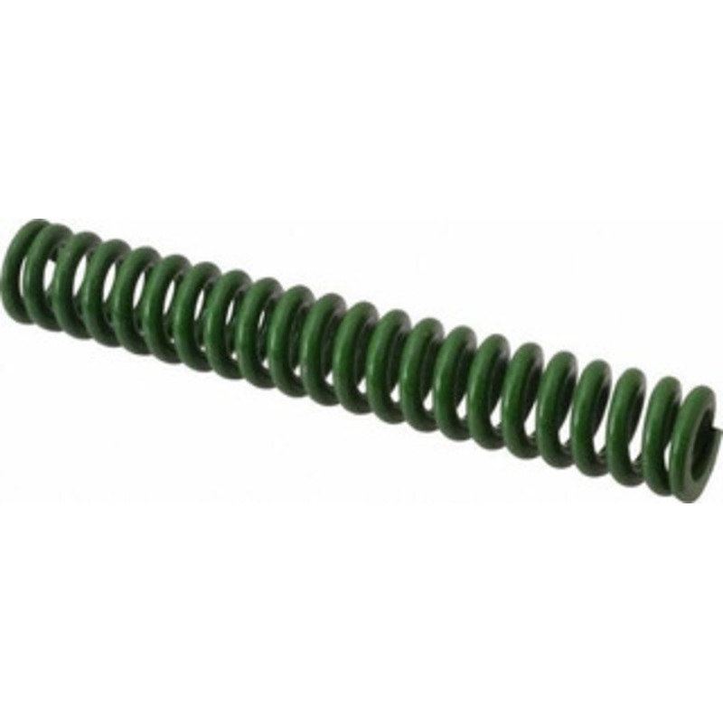 Associated Spring Raymond 5/8 Hole Diam, 11/32 Rod Diam, 4 Free Length, Green Die Spring 135 Lb Max Deflection, 1 Max Deflection, Extra Heavy Duty, Chromium Alloy Steel 106-316 – 07663495