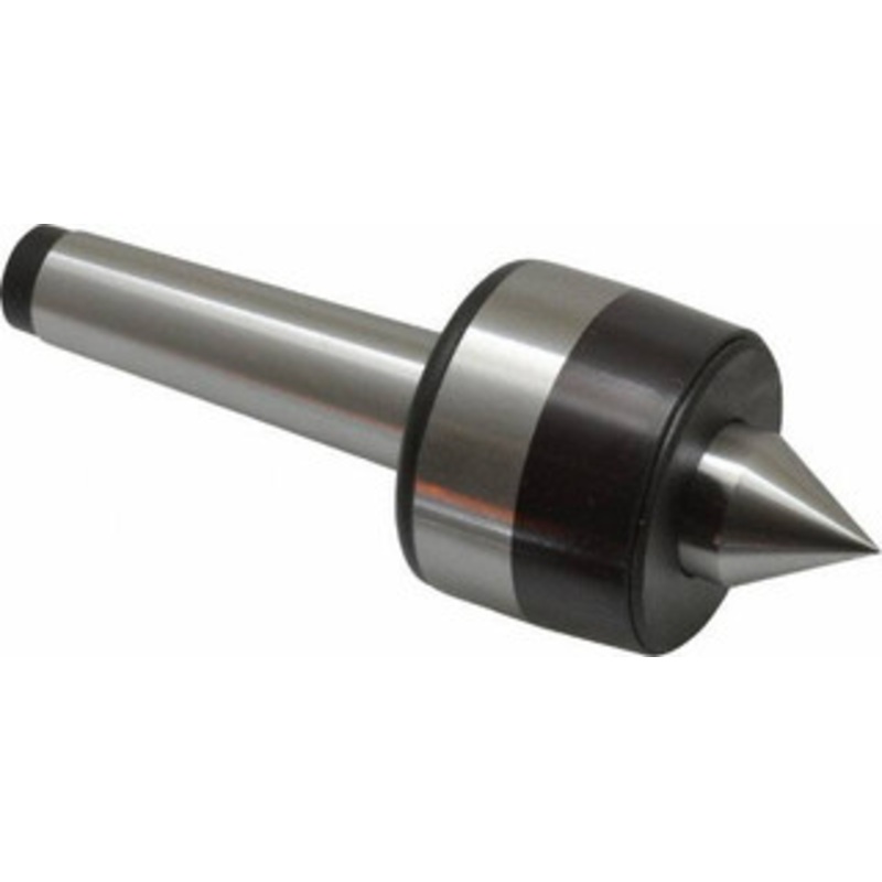 Bison MT3 Taper Shank, 2.2 Head Diam 925 Lb Capacity Live Center 4,000 Max RPM, 0.98 Point Diam, 1.12 Point Len, 925 Lb Max Workpc, 6.14 OAL, 1.12 Long Tip, Standard Point 7-565-003 – 00091033